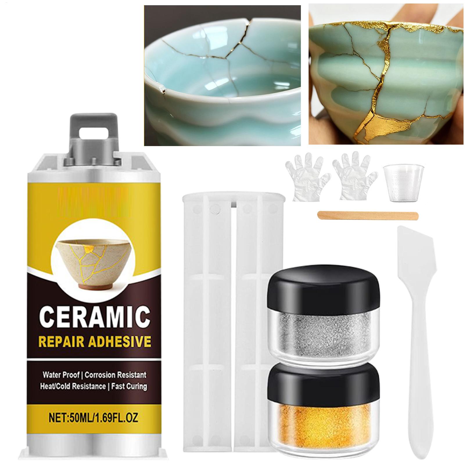 Tile Grout Repair - Japanese Kintsugi Ceramic Repair Kit, Food