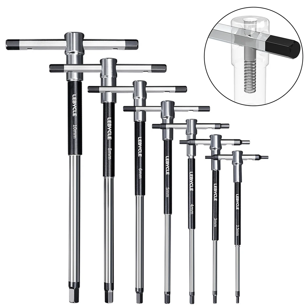 Home Improvement Tim Allen - 2/2.5/3/4/5/6/8/10mm/T25 Torx Screwdriver Bike T-Handle Hex