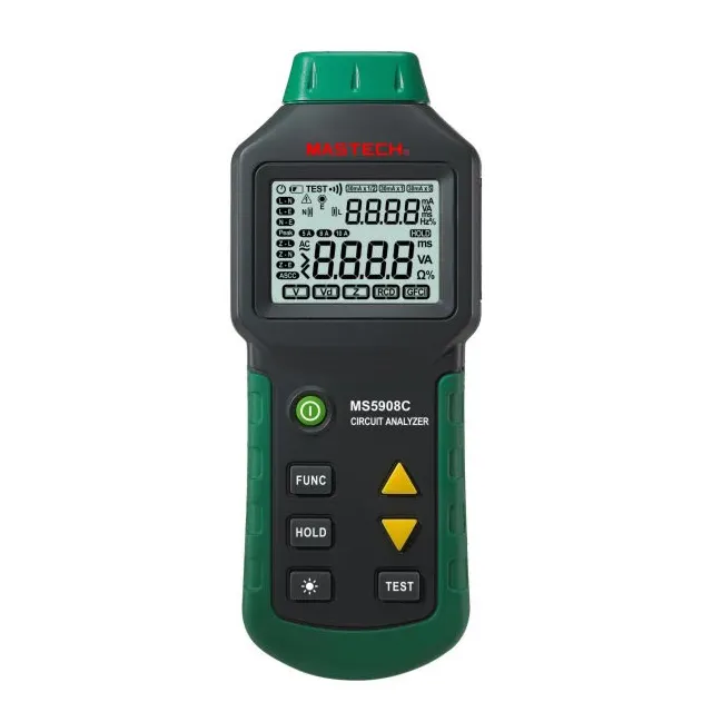 MASTECH MS5908C LCD Circuit An - Circuit Breaker Finder review and price