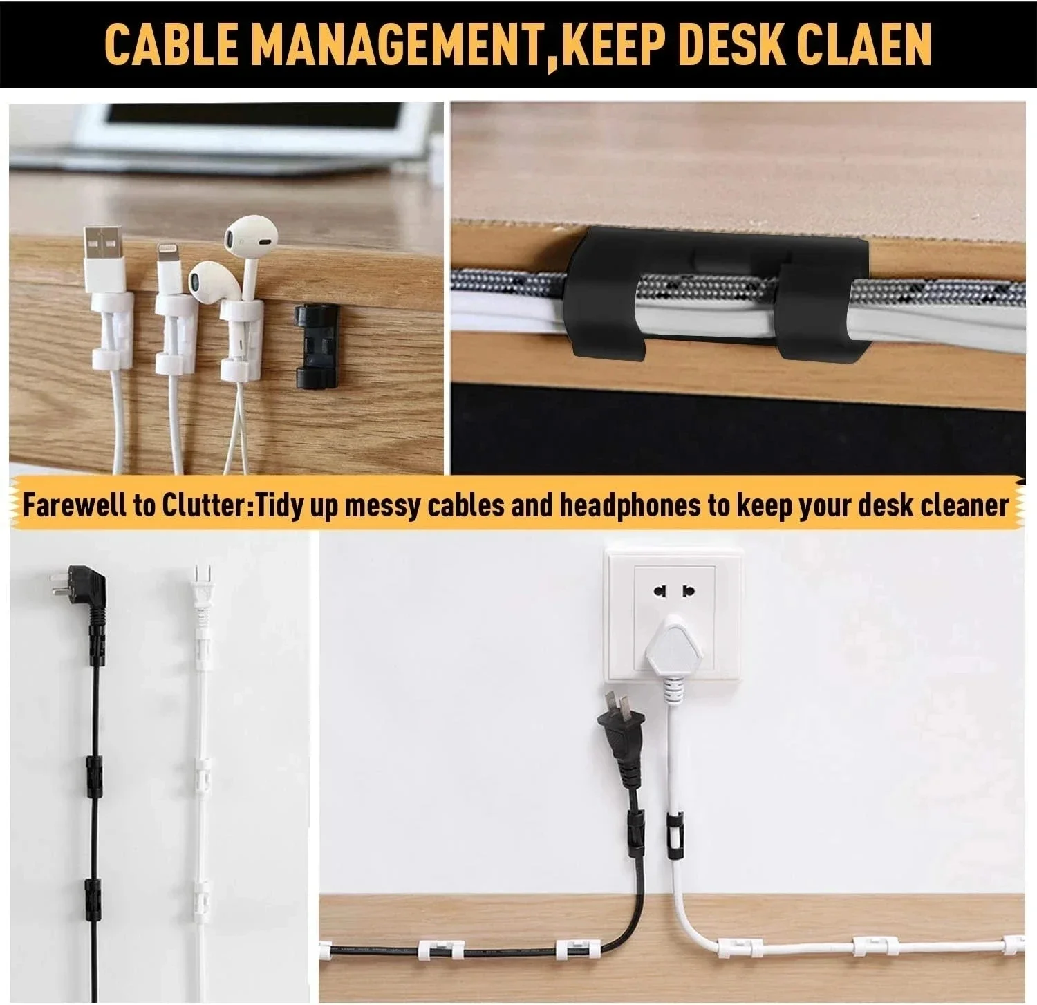 Cable Clips Organizer Drop Wir - Cable Staple Clip review and price