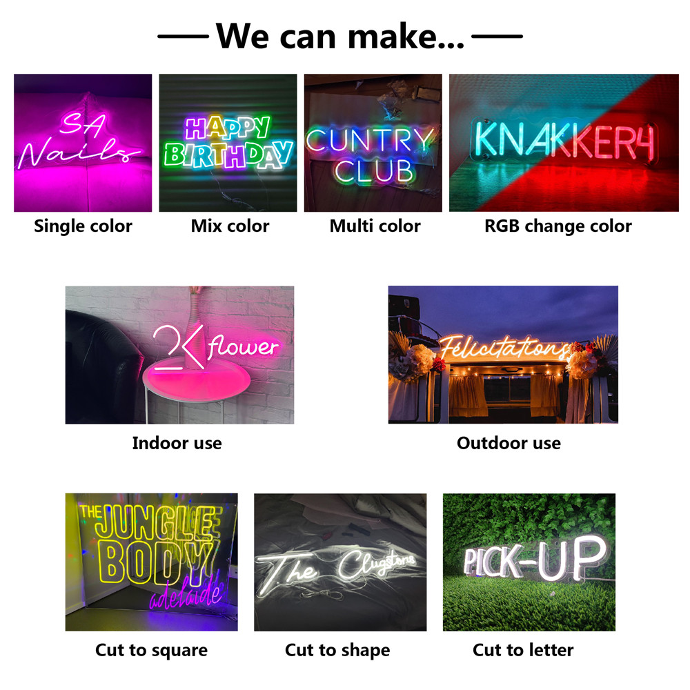Personalized Design Neon Sign, - Home Improvement Logo review and price