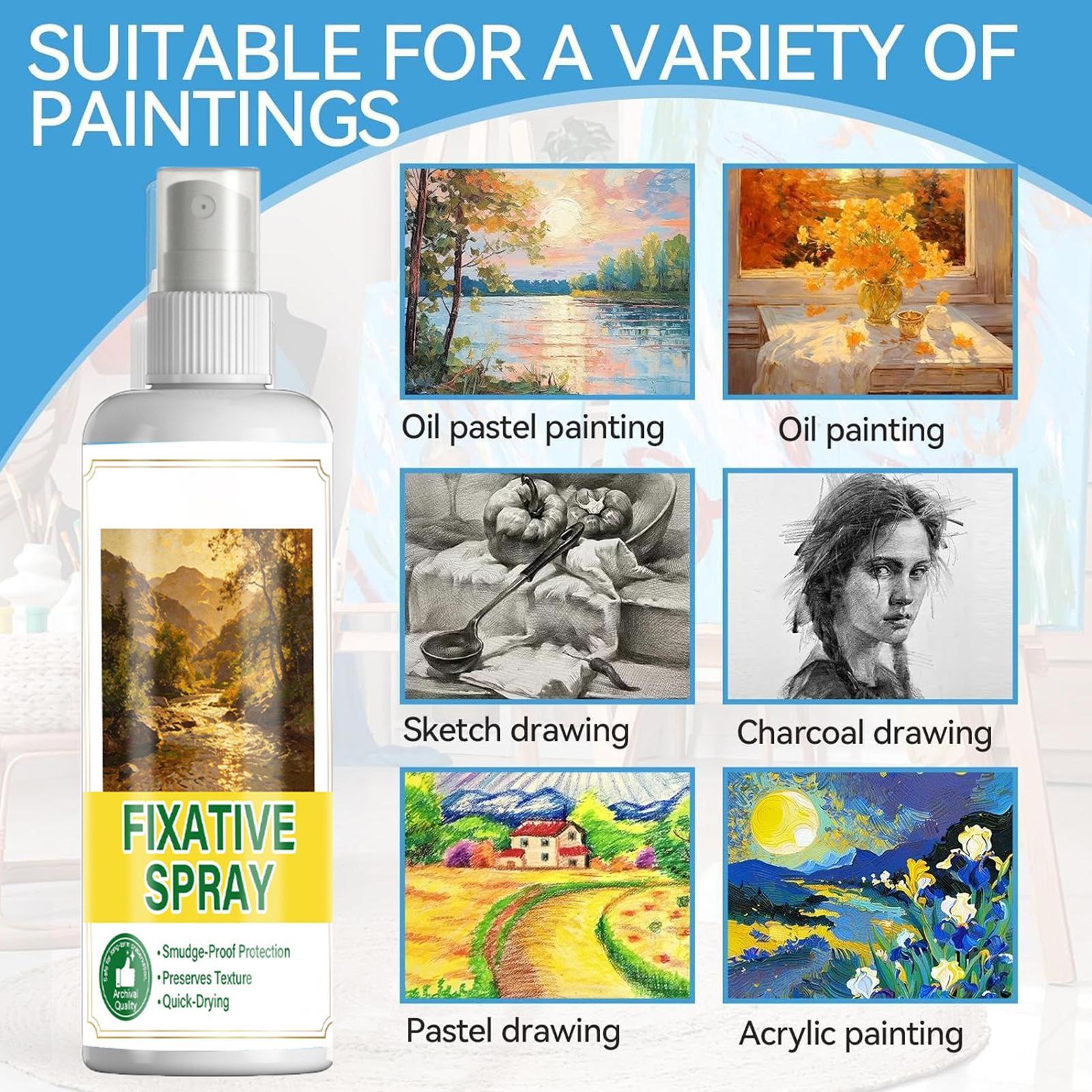120ml Fixative Spray Smuge-Pro - Spray Paint Primer review and price