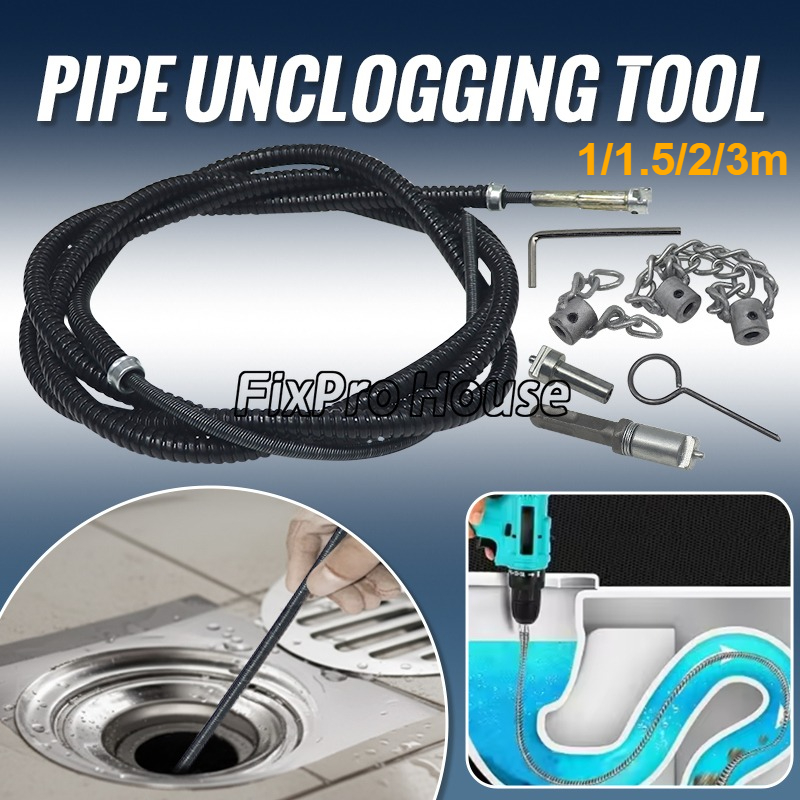 1-3m Electric Drill Pipe Dredg - Plumbing Snake Drain review and price