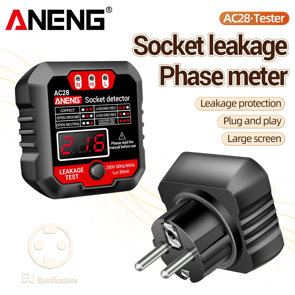 Socket Polarity Detector Volta - Circuit Breaker Finder review and price