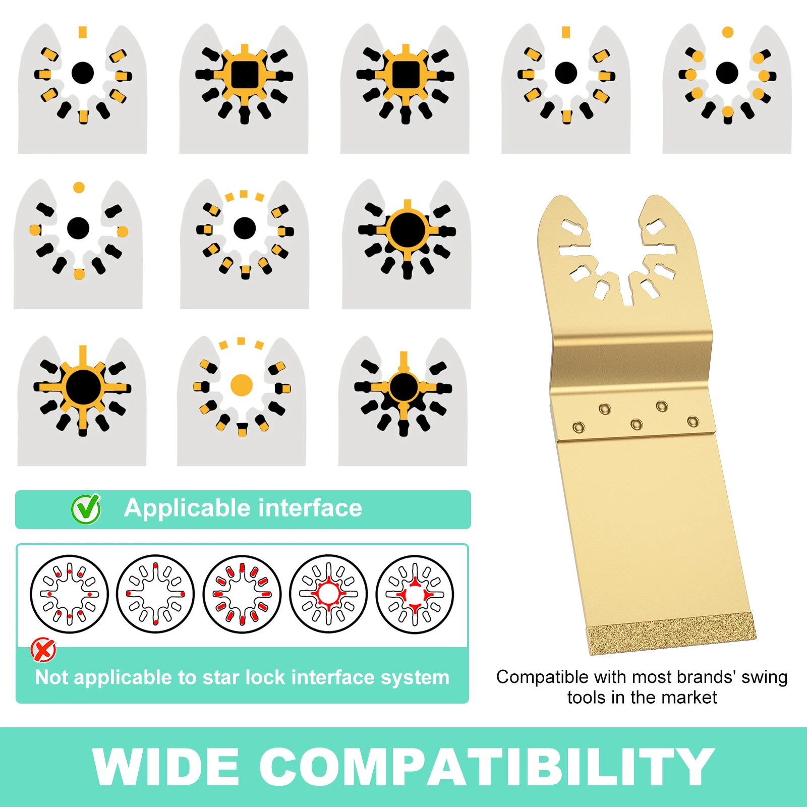 6pcs Oscillating Saw Blades 1- - Grout Saw Removal review and price