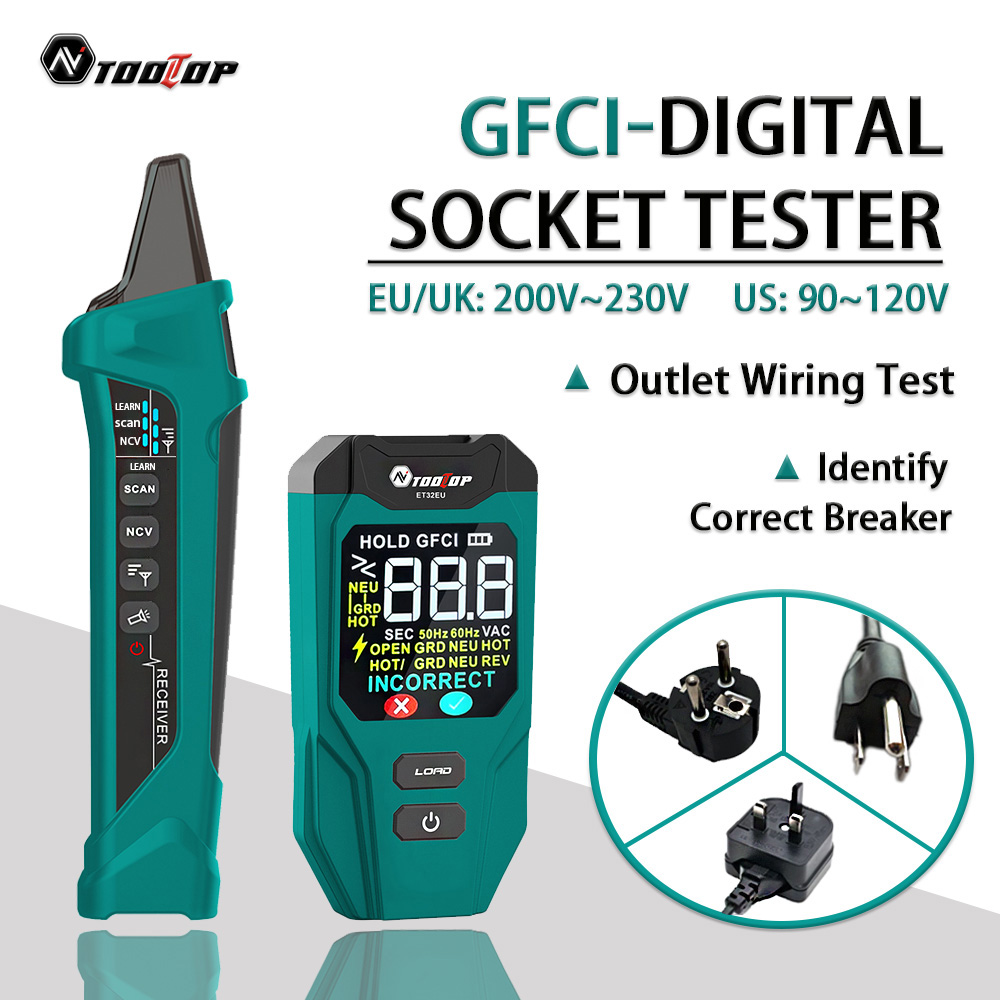 TOOLTOP ET32 Digital Circuit B - Circuit Breaker Finder review and price
