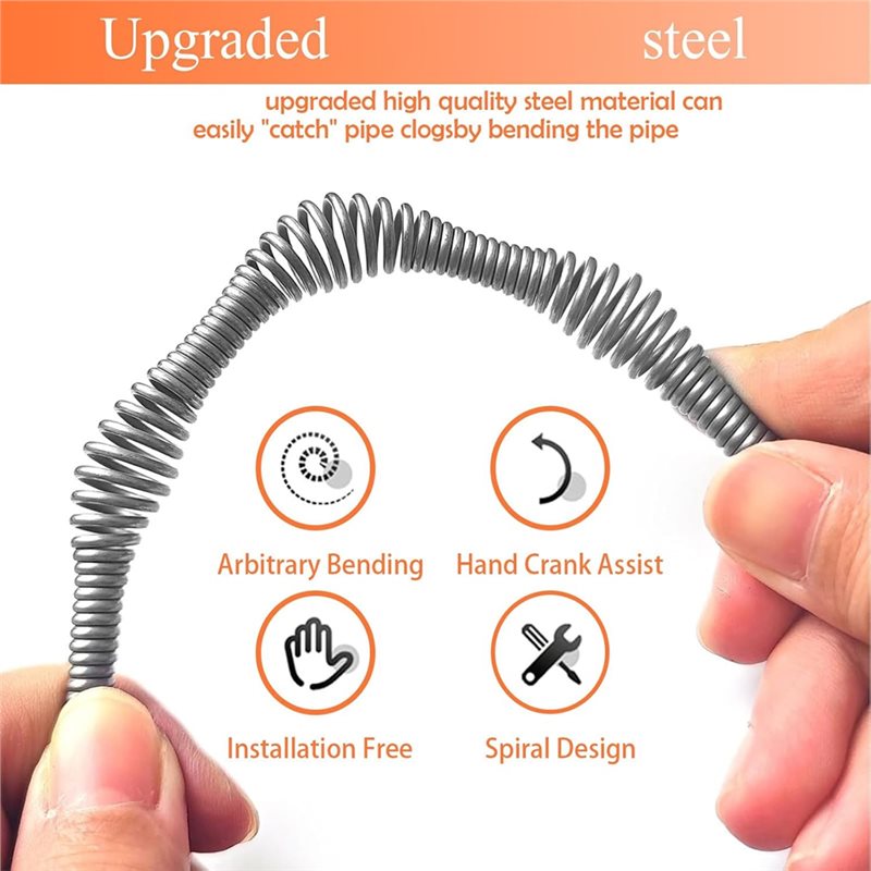 ABGH-Drains Snake Auger 33 Ft  - Plumbing Snake Drain review and price