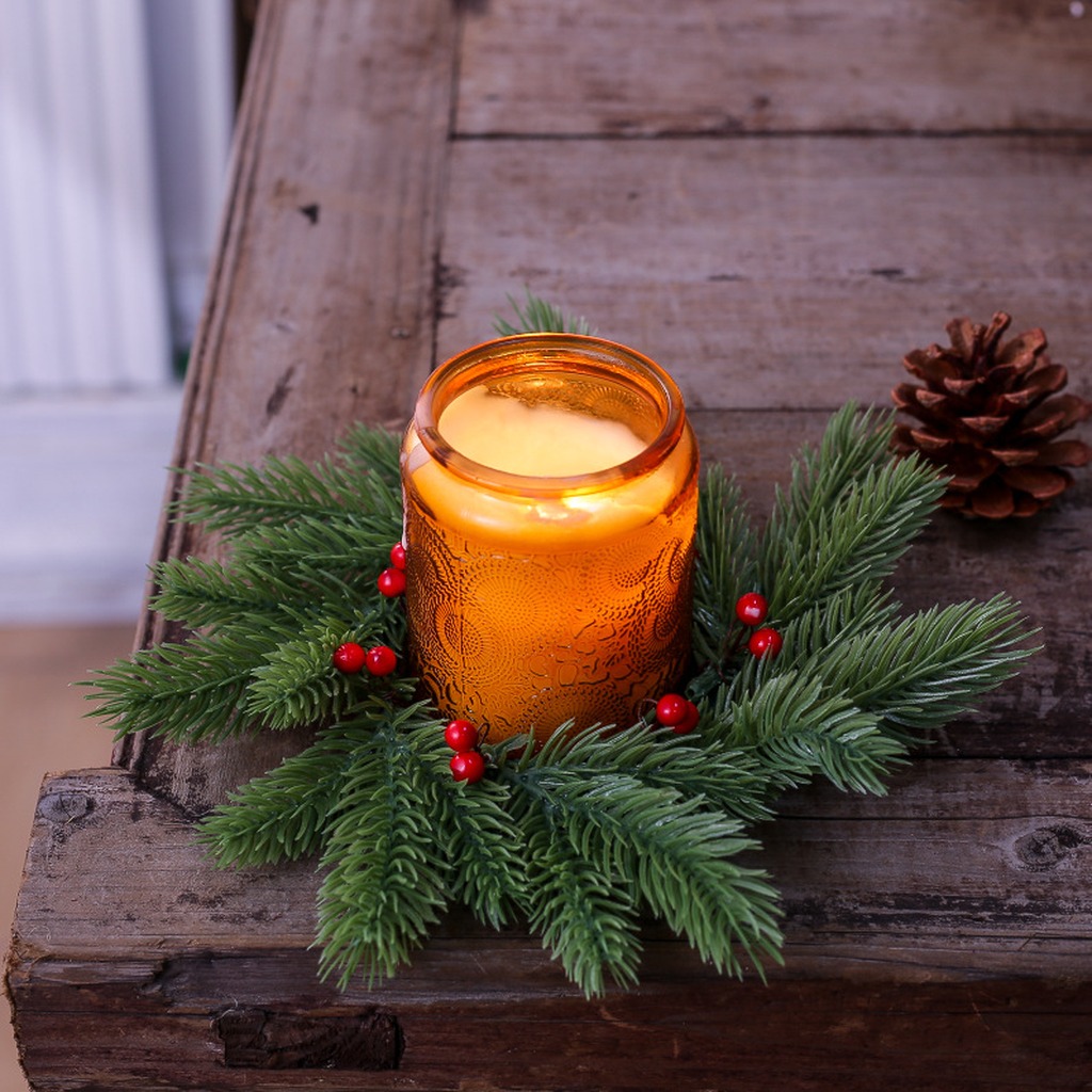 Red Berry Candle Wreath Natura - Home Improvement Store review and price