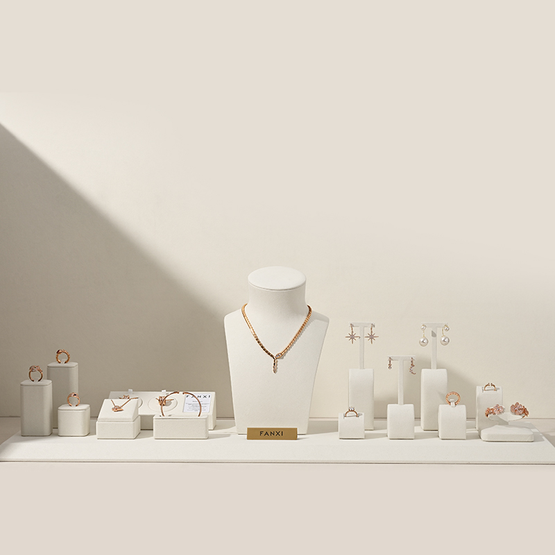 Oirlv Beige Jewelry Display St - Home Improvement Outlet Stores review and price