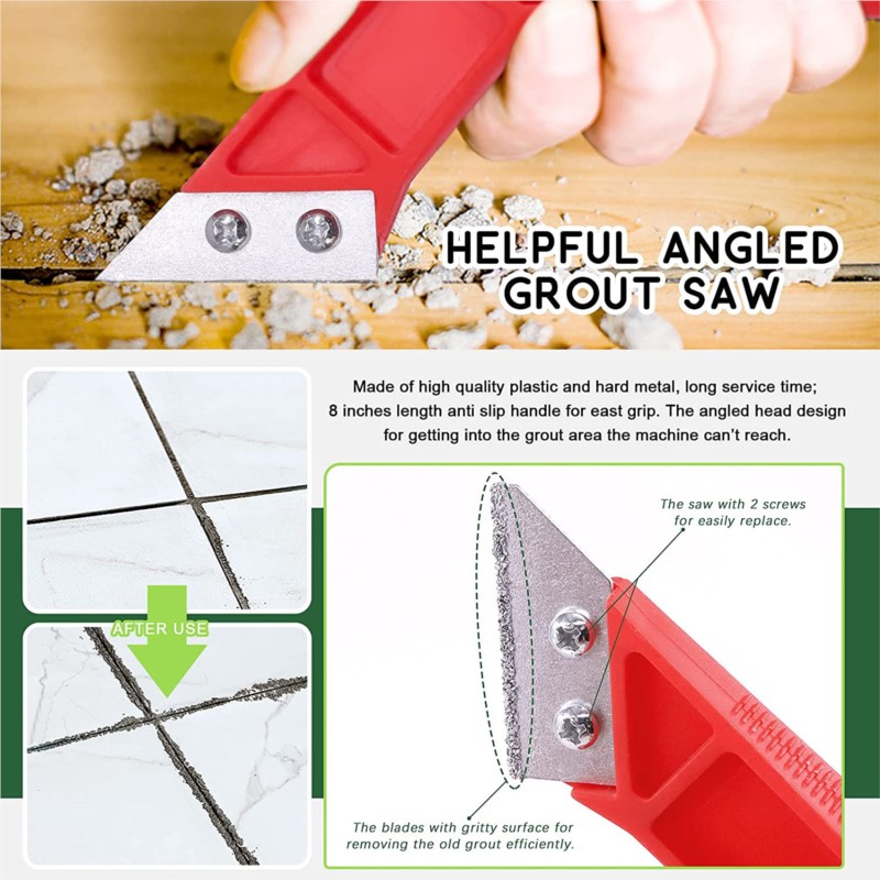 Grout Removal Tools 22 Pcs  Se - Grout Saw Removal review and price