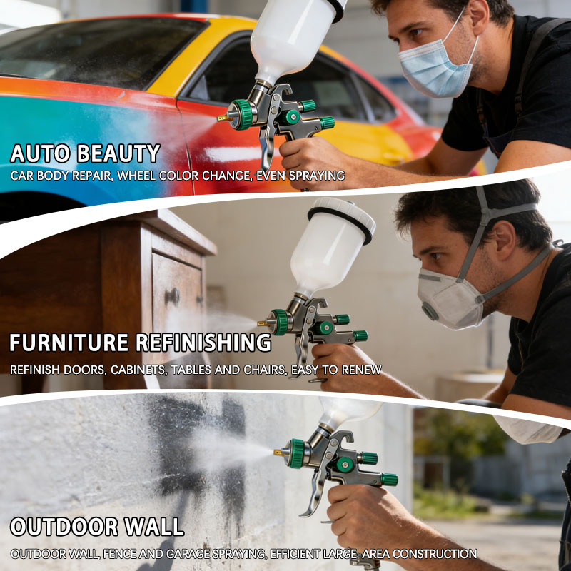 Pneumatic Air Spray Gun High A - Home Improvement Sales review and price
