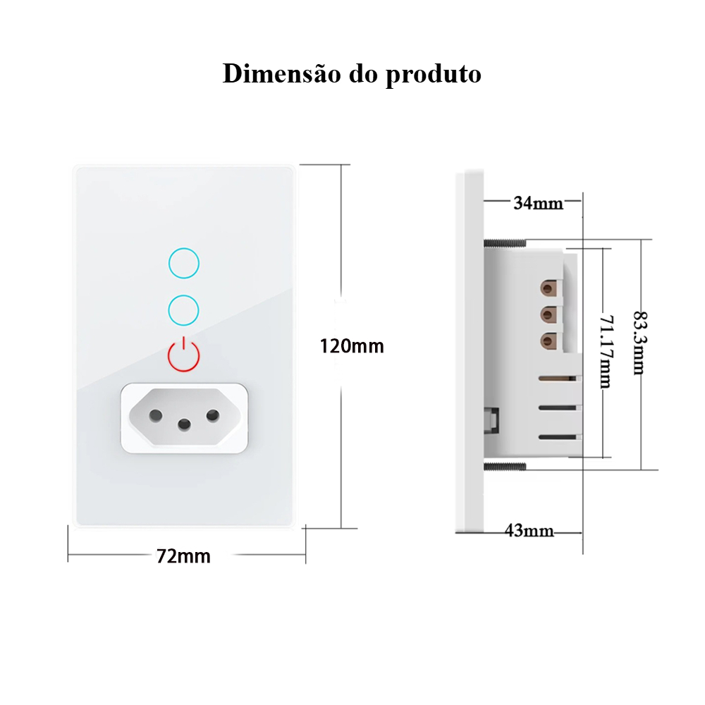 Melery Tuya Wifi Smart Brazil  - Home Improvement Outlet review and price