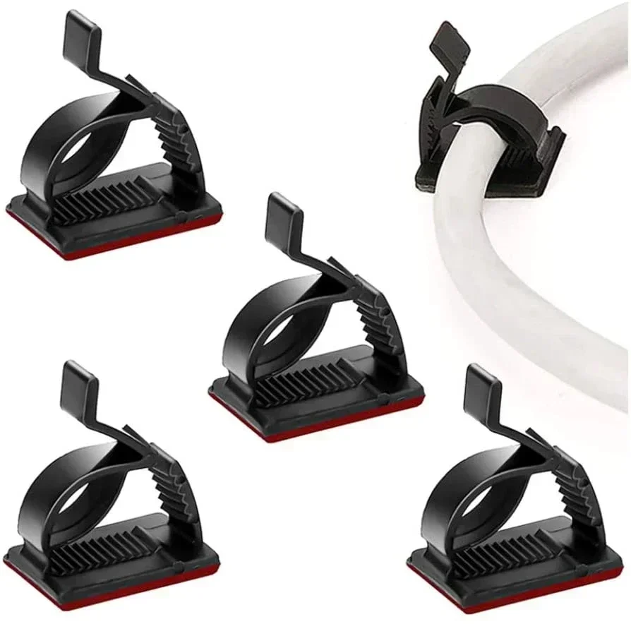 Adhesive USB Cable Organizer C - Cable Staple Clip review and price