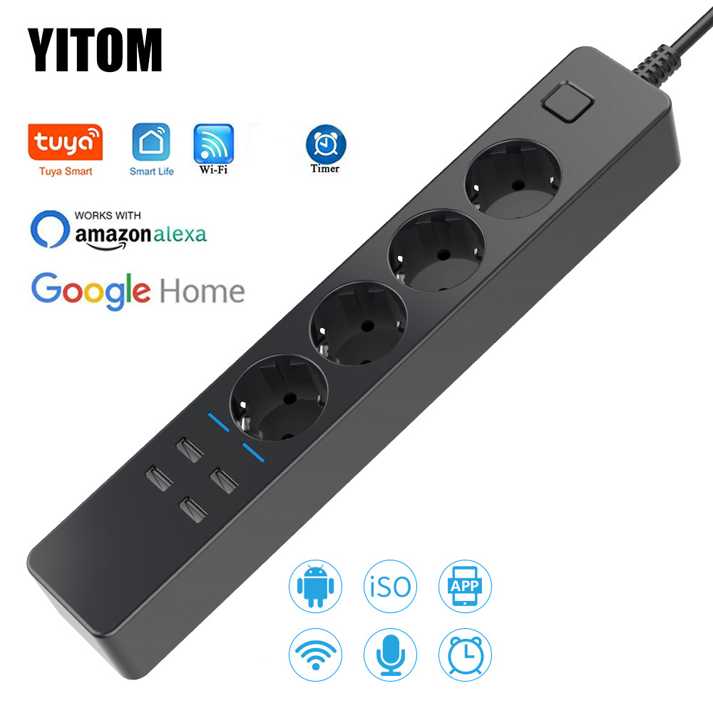 Smart Power Strip Wifi 4 EU Ou - Home Improvement Outlet review and price